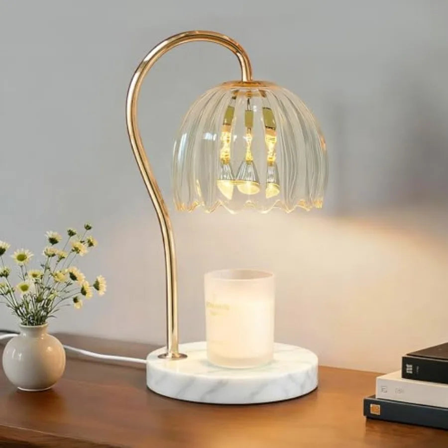 Electric Candle Warmer Lamp With Timer And Dimmer For Home