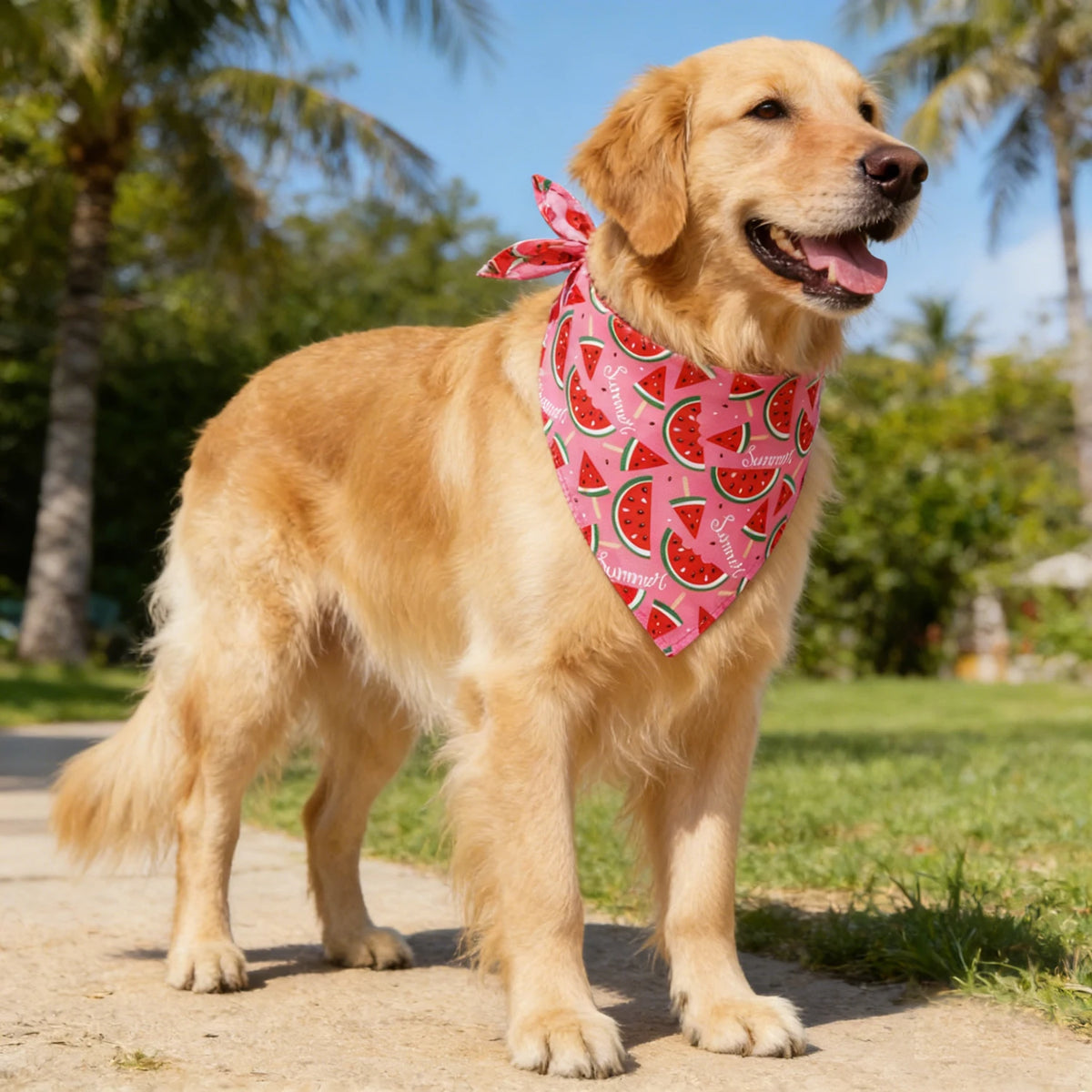 Premium Soft Pet Bandana Crafted From Quality Cotton Blend