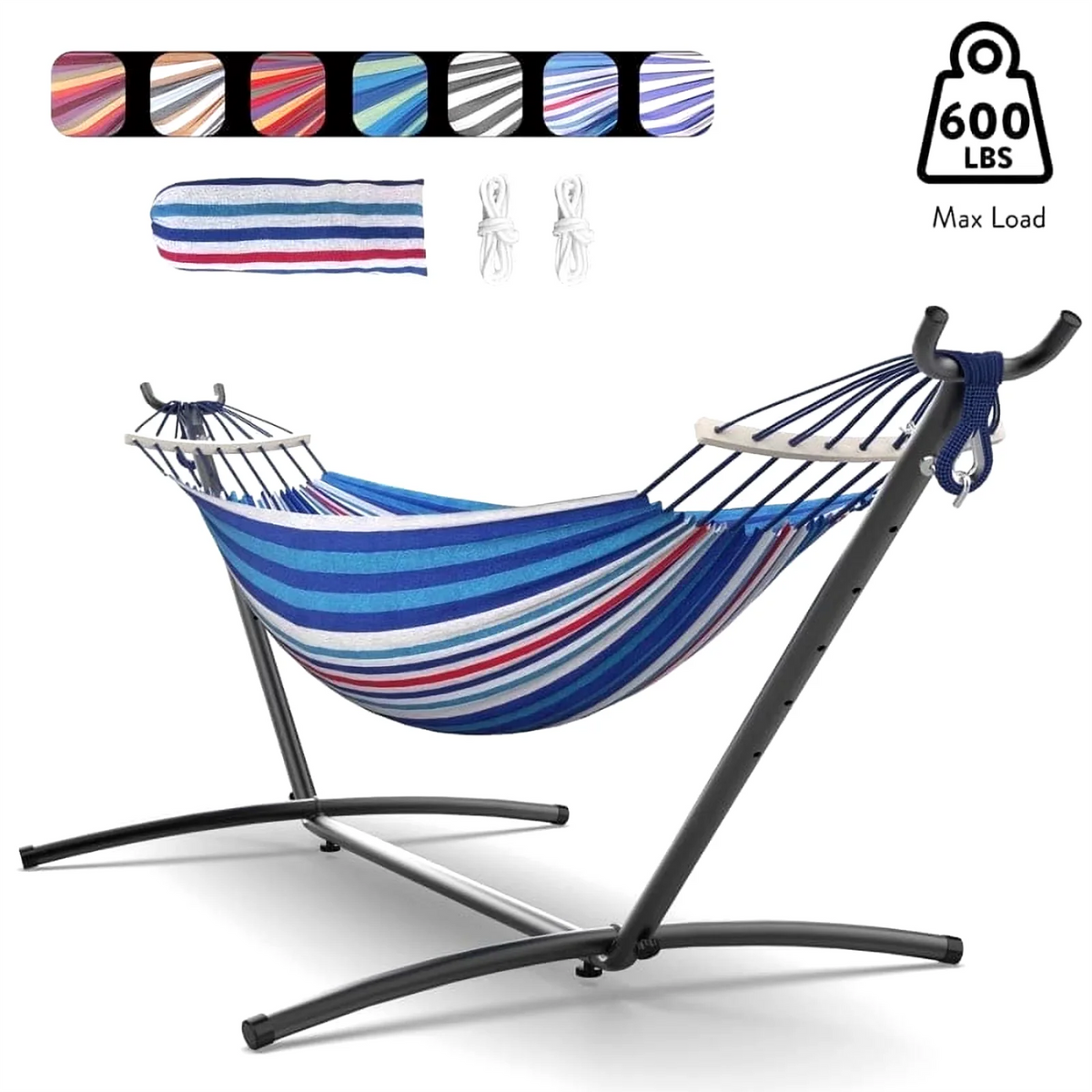 Gyroor Heavy Duty Hammock With Stand And Storage Bag