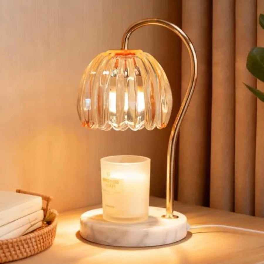 Electric Candle Warmer Lamp With Timer And Dimmer For Home