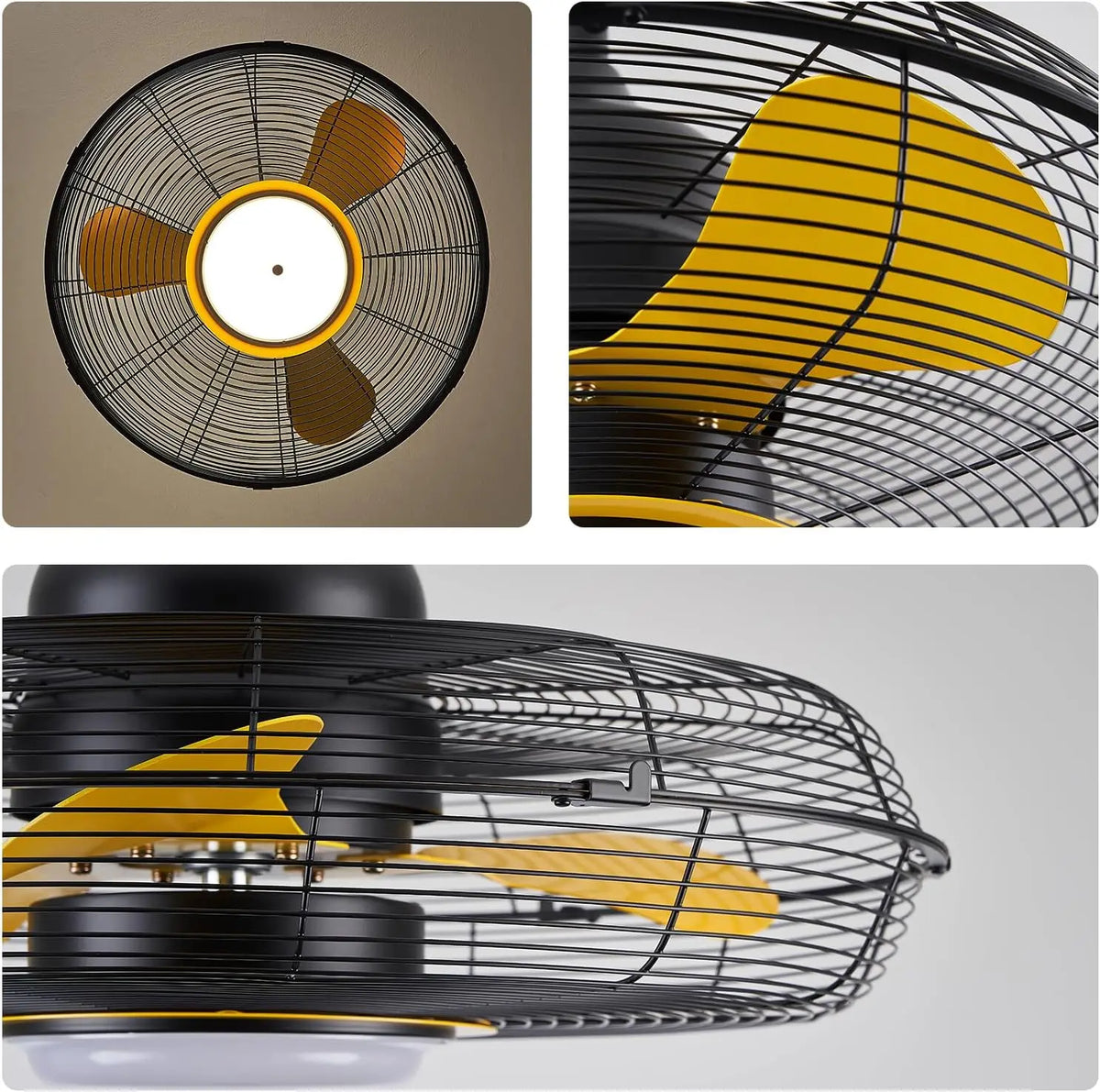 Orison Outdoor Ceiling Fan With Led Light And Remote Control