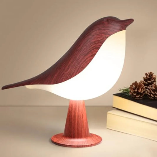 Solar Touch Dimmable Bird Desk Lamp With Adjustable Night Lighting