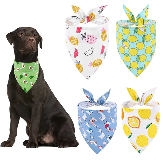 Premium Soft Pet Bandana Crafted From Quality Cotton Blend