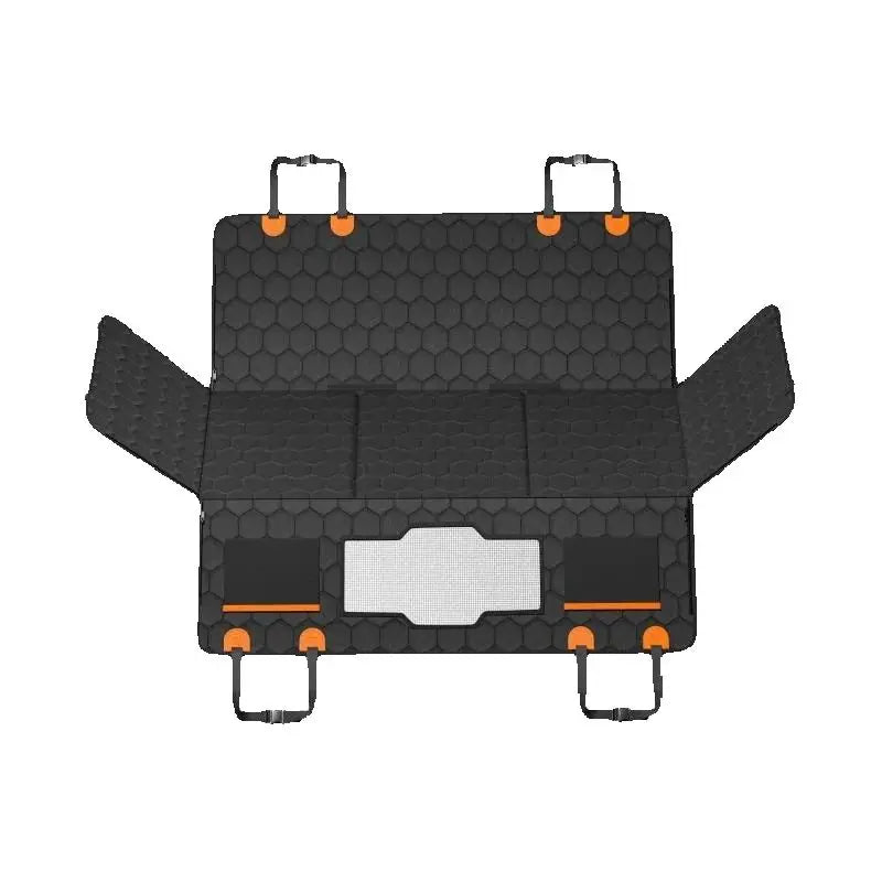 SucceBuy Back Seat Extender With Mesh Window And Storage Pocket