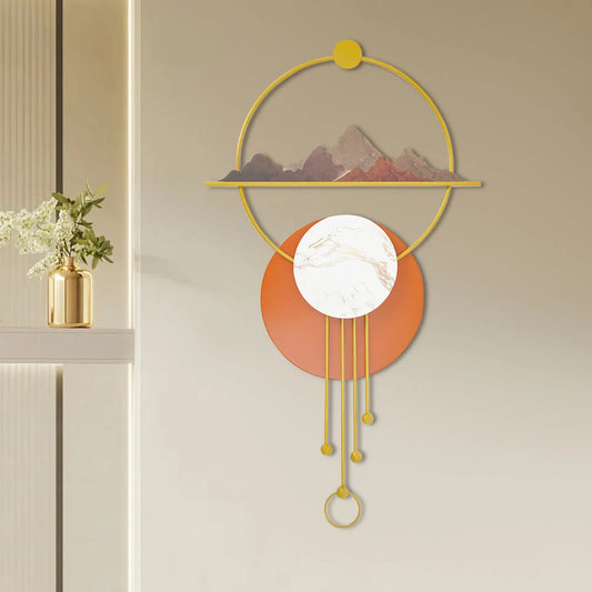 Abstract Iron Metal Wall Art Hangings For Living Room