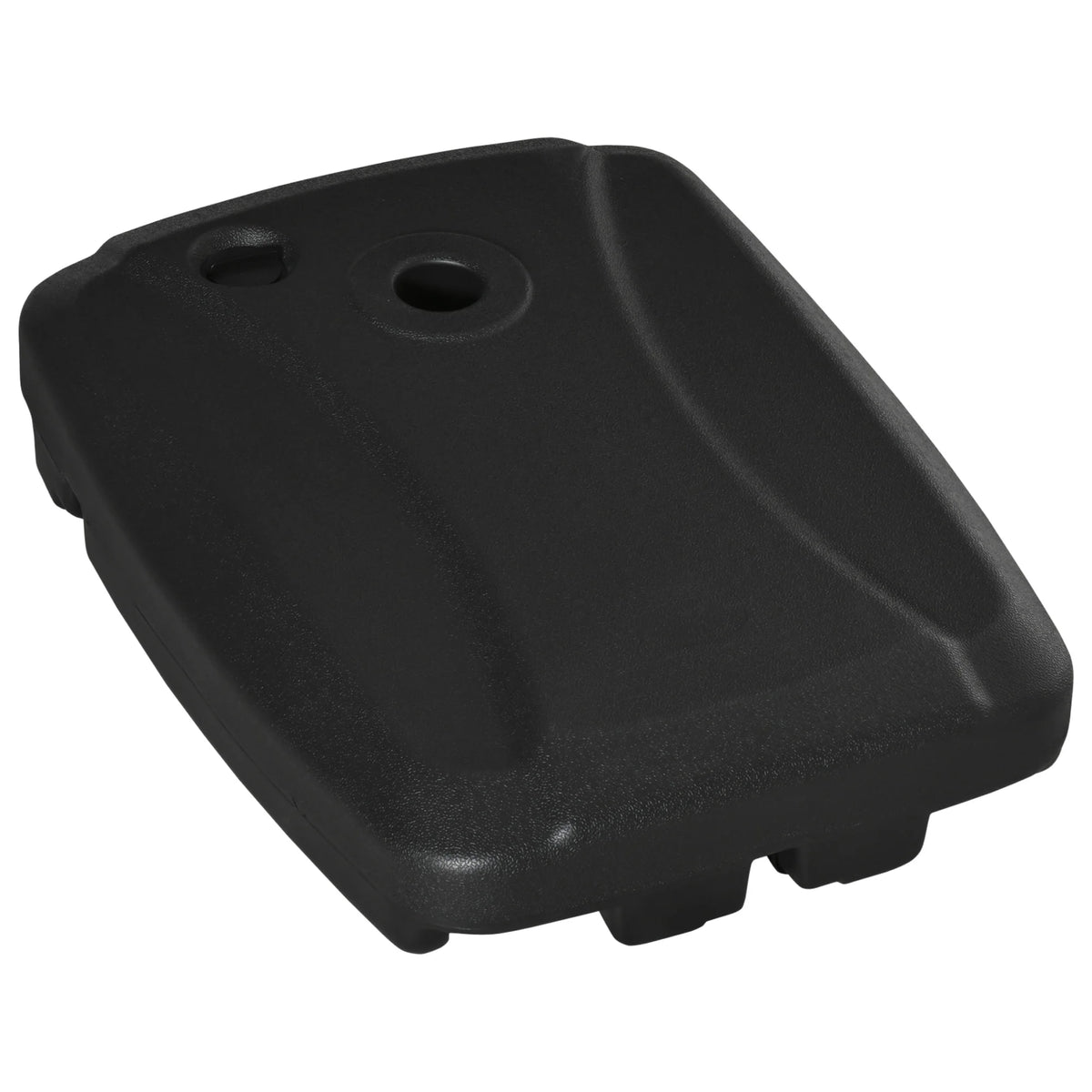 Outsunny Cantilever Umbrella Base Stand With Wheels And Sand Fill