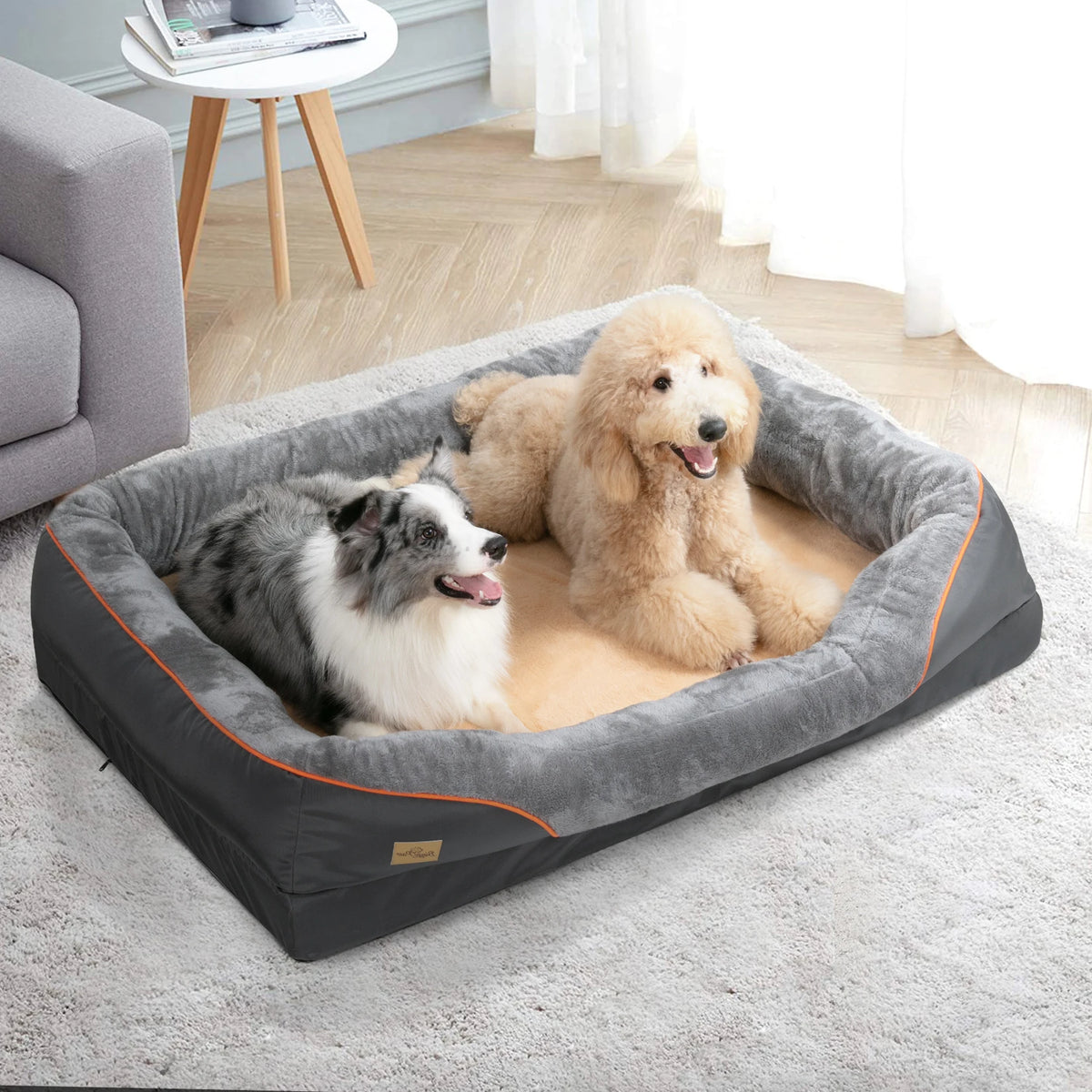 Bingopaw Premium Dog Bed With Removable Washable Cover