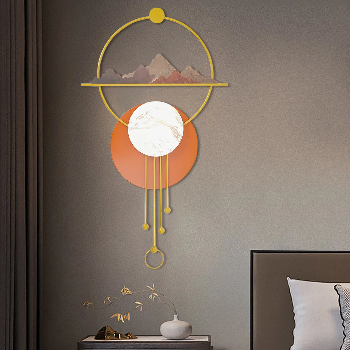 Abstract Iron Metal Wall Art Hangings For Living Room