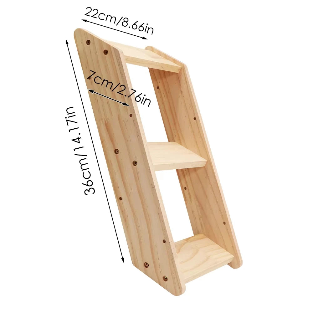 CWV Wall Mounted Cat Shelves Moon Hammock Star Perch
