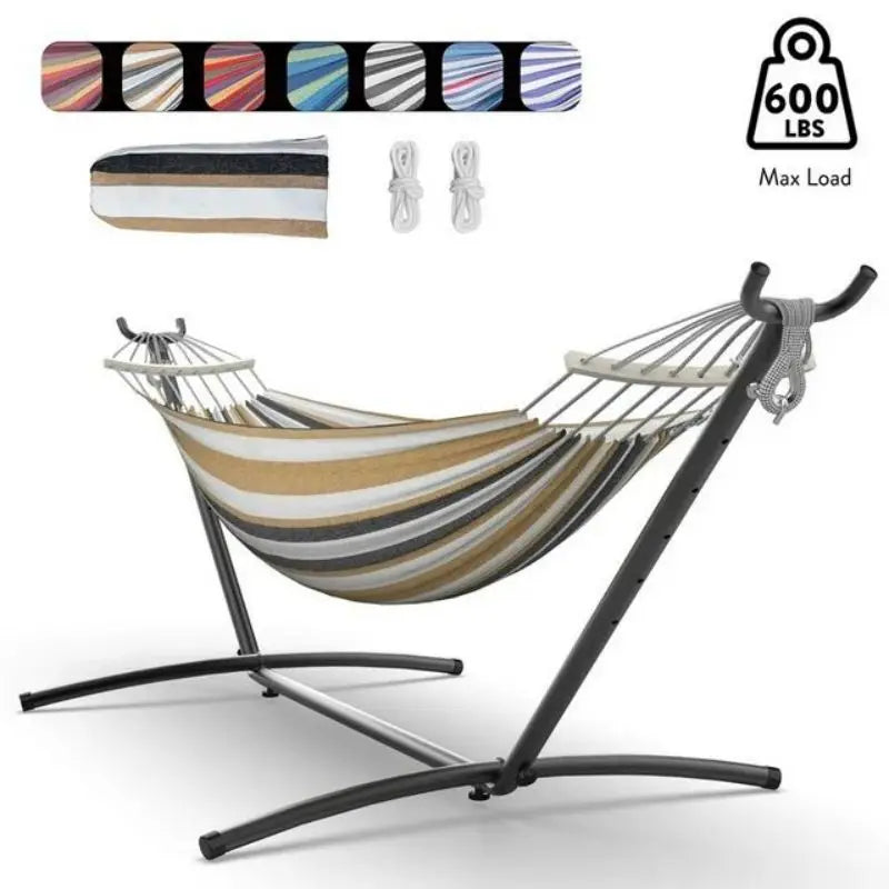 Gyroor Heavy Duty Hammock With Stand And Storage Bag
