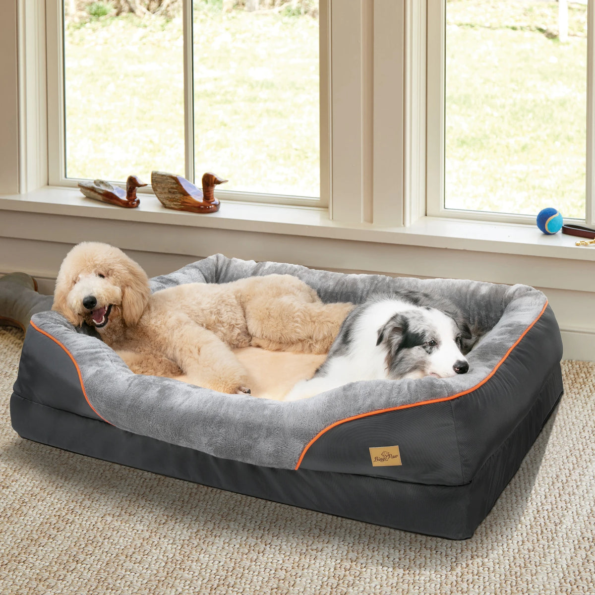 Bingopaw Premium Dog Bed With Removable Washable Cover