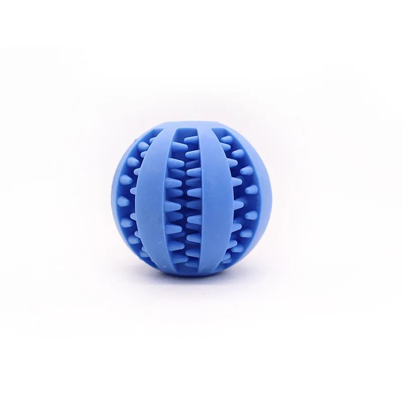 Interactive Rubber Dog Toy Ball For Teething And Training