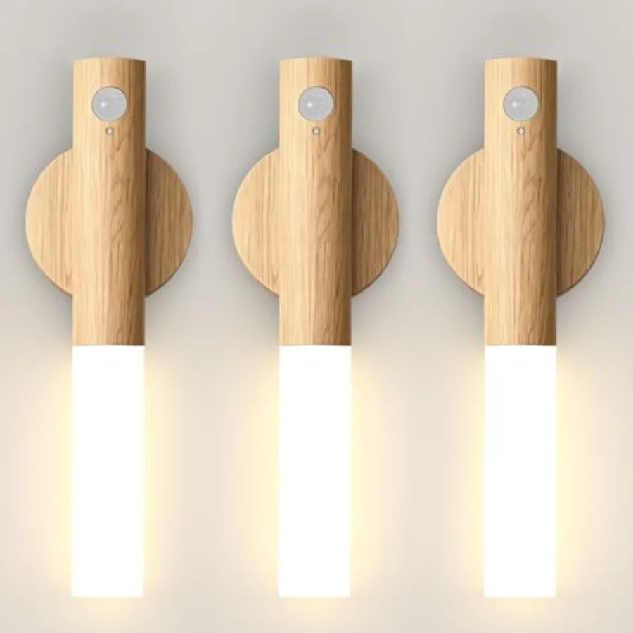 ABS Motion Sensor Wall Light Sconces Indoor Hallway Bedroom Decor