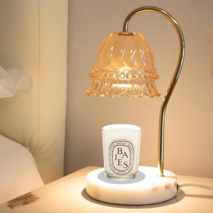 Electric Candle Warmer Lamp With Timer And Dimmer For Home