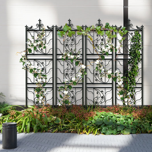 Decorative Metal Garden Trellis Panel For Outdoor Climbing Plants