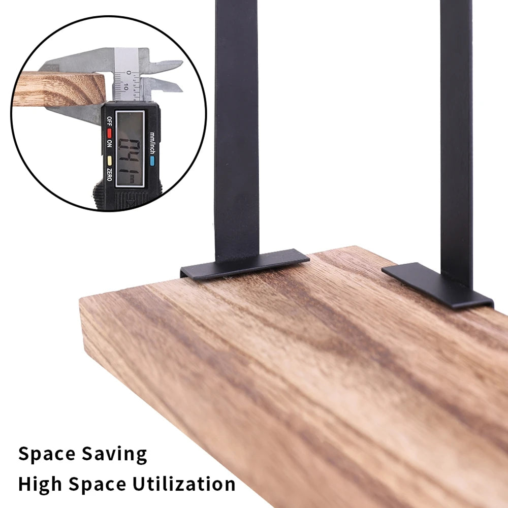 Three Tier Corner Wall Mounted Shelf For Home Organization