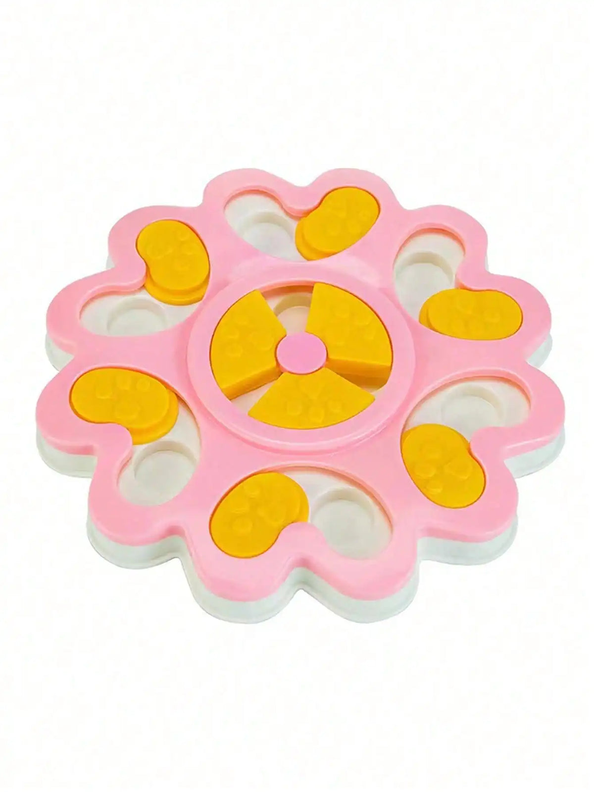 Interactive Pet Puzzle Slow Feeder Treat Dispenser Bowl