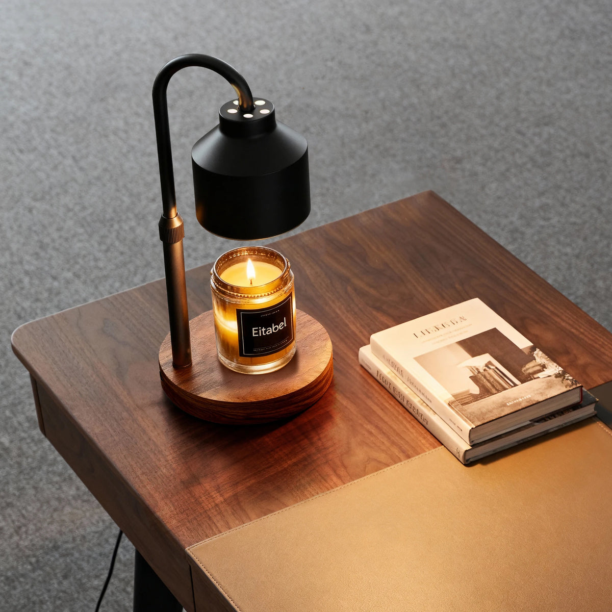 Electric Wax Melter Candle Warmer Lamp With Timer And Adjustable Stand
