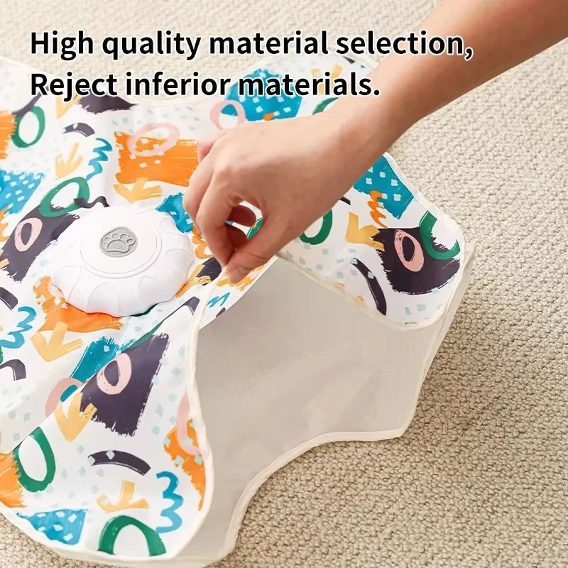 Pettravel Automatic Smart Sensor Cat Toy With Moving Feather Chirps